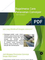 Bagaimana Cara Perawatan Conveyor