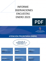 Observaciones Encuestas Enero 2023