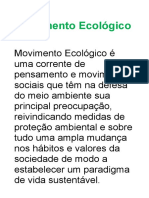Movimento Ecológico