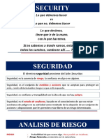 Seguridad y análisis de riesgo