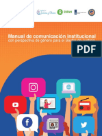 Manual Institucional de Comunicaciones Con Perspectiva de Género.