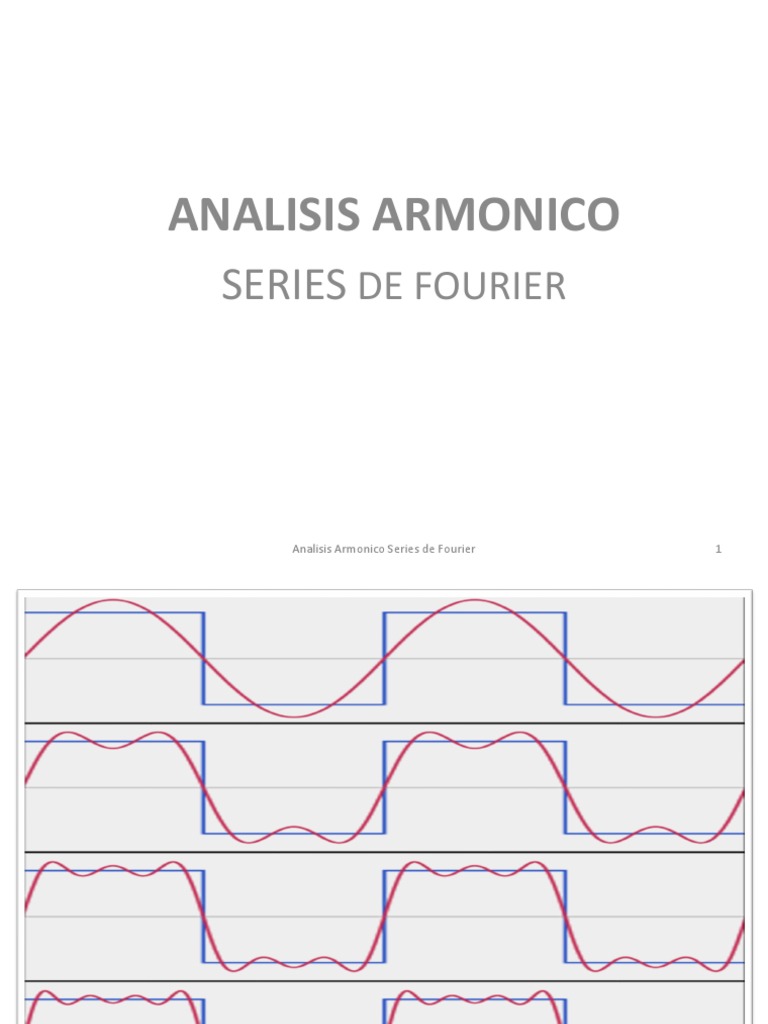 Fourier Series Harmonic Analysis | PDF