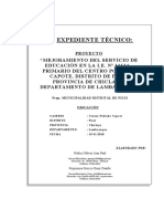 Expediente Técnico - Paquioma Orozco - Nuñez Galvez