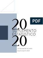 Httpsplaneacion - Uniandes.edu - coimagesBoletinEstadisticoComplementoEstadisticoSuplemento Estadistico 2020 PDF