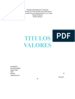 Titulos Valores