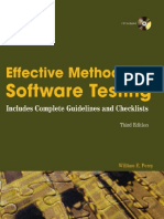 Effective Methods for Software Testing