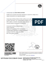 Certificado Vigencia F 132 N 151 2018