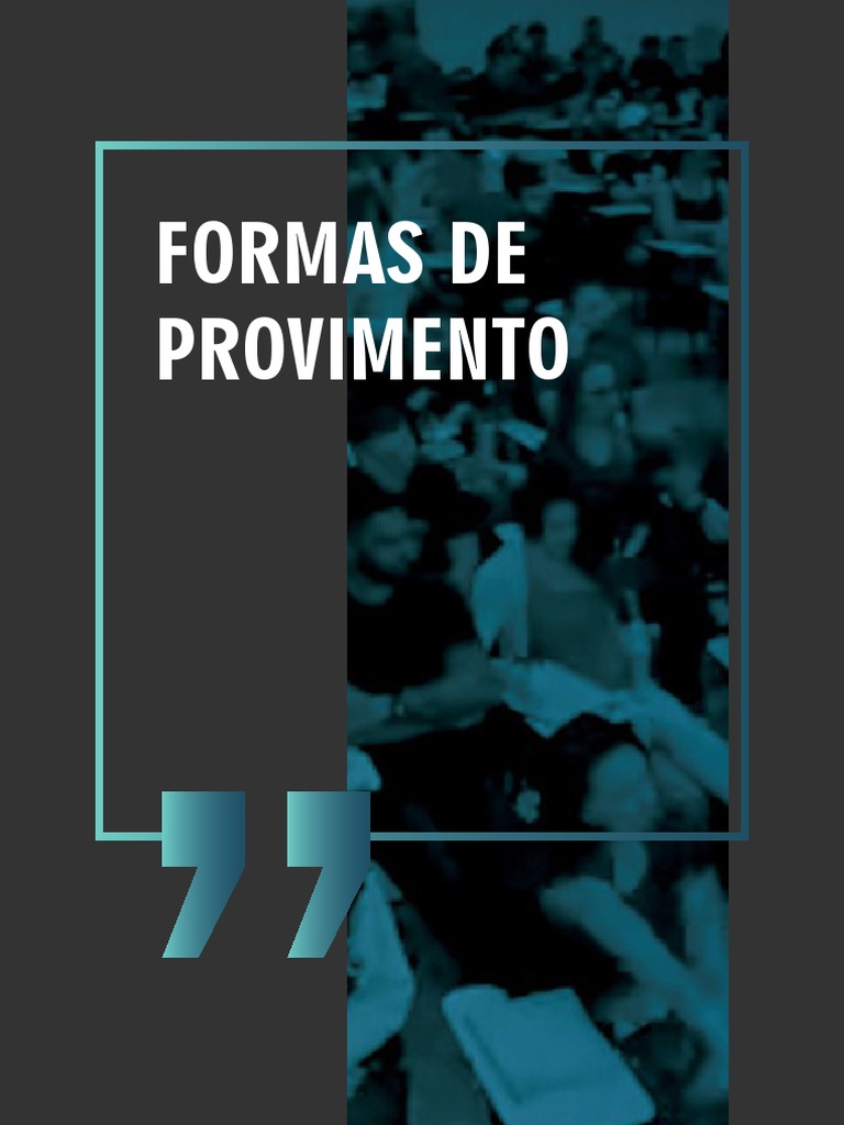 Formas de Provimento | PDF