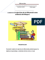 Cuaderno de Ejercicios de Diferenciales