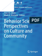 Cihon, Mattaini - 2020 - Behavior Science Perspectives on Culture and Community