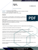 ANALISIS DE RIESGO DE Universidad Anáhuac Veracruz