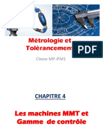 Métrologie Tolérancement - Master - Chapitre 4 - 2