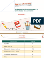 M Atriz de Aprendizajes Fundamentales para El Reforzamiento Del Conocimiento