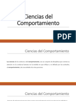 Viencias Del Comportamiento