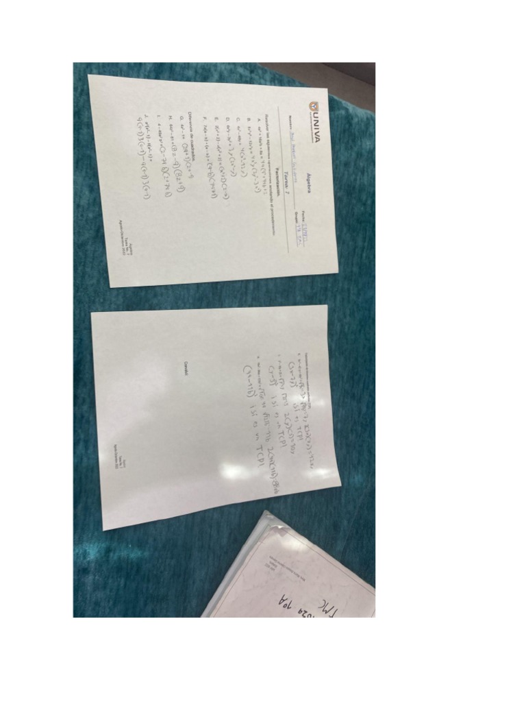 Tarea 7 álgebra Pdf