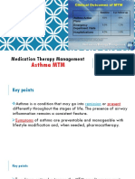 Asthma MTM Assessment and Management