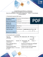 Guía de Actividades y Rúbrica Evaluación - Tarea 2 - Enzimología y Bioenergética