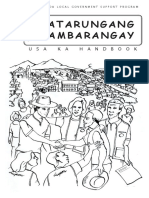 Katarungang Pambarangay Handbook - Cebuano