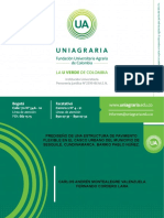 Presentacón Proyecto de Grado - PREDISEÑO DE UNA ESTRUCTURA DE PAVIMENTO FLEXIBLE EN EL CASCO URBANO DEL MUNICIPIO DE SESQUILÉ, CUNDINAMARCA. BARRIO PABLO NÚÑEZ.