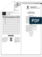 FOLIO: 990026863 CURP: FONA070324HGRLVXA6 Axel Jovani Flores Navarrete Puntaje Obtenido en El Examen: 77