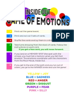 Emotions Board Game