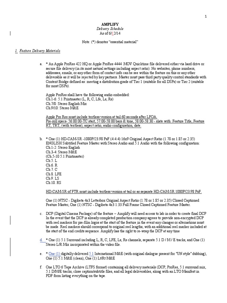 All+Rights+Delivery+Schedule PDF As+of+070814+ | PDF | License | Computing