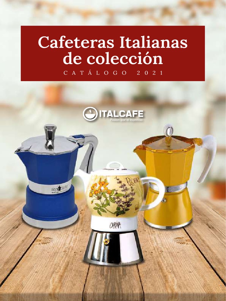 Cafetera Italiana FUTURA 4 Tazas Acero Inox G.A.T. - ITALCAFE