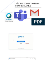 Capacitación de Zoom y Otras Herramientas en Línea