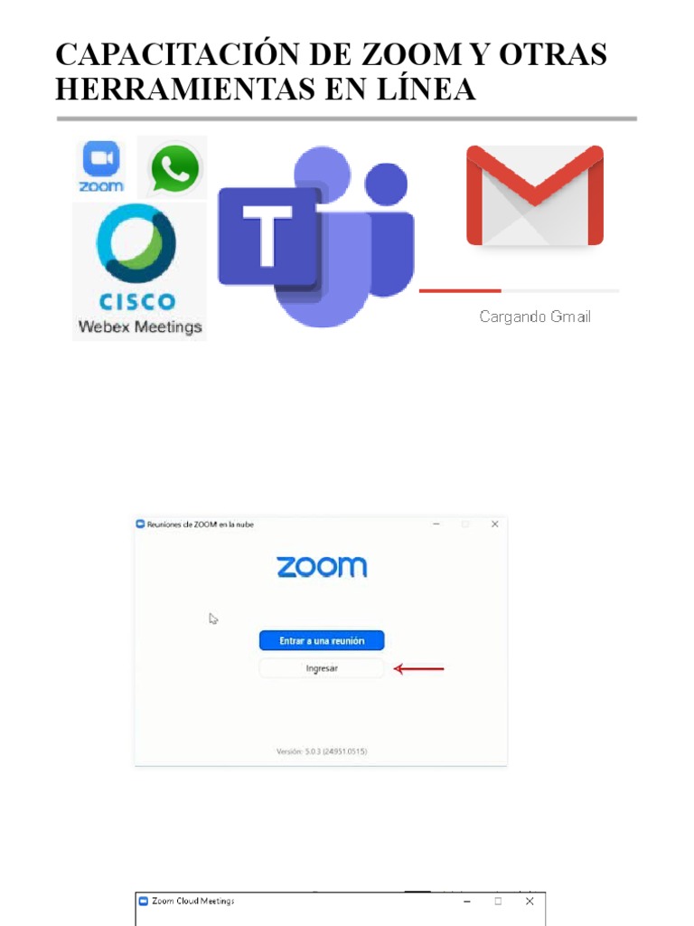 Capacitación de Zoom y Otras Herramientas en Línea | PDF | Chat en ...