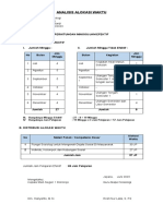 3 Analisis Alokasi Waktu