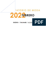 Observatorio Sistema Moda Febrero 2022