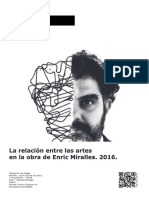 La Relación Entre Las Artes en La Obra de Enric Miralles - PDF
