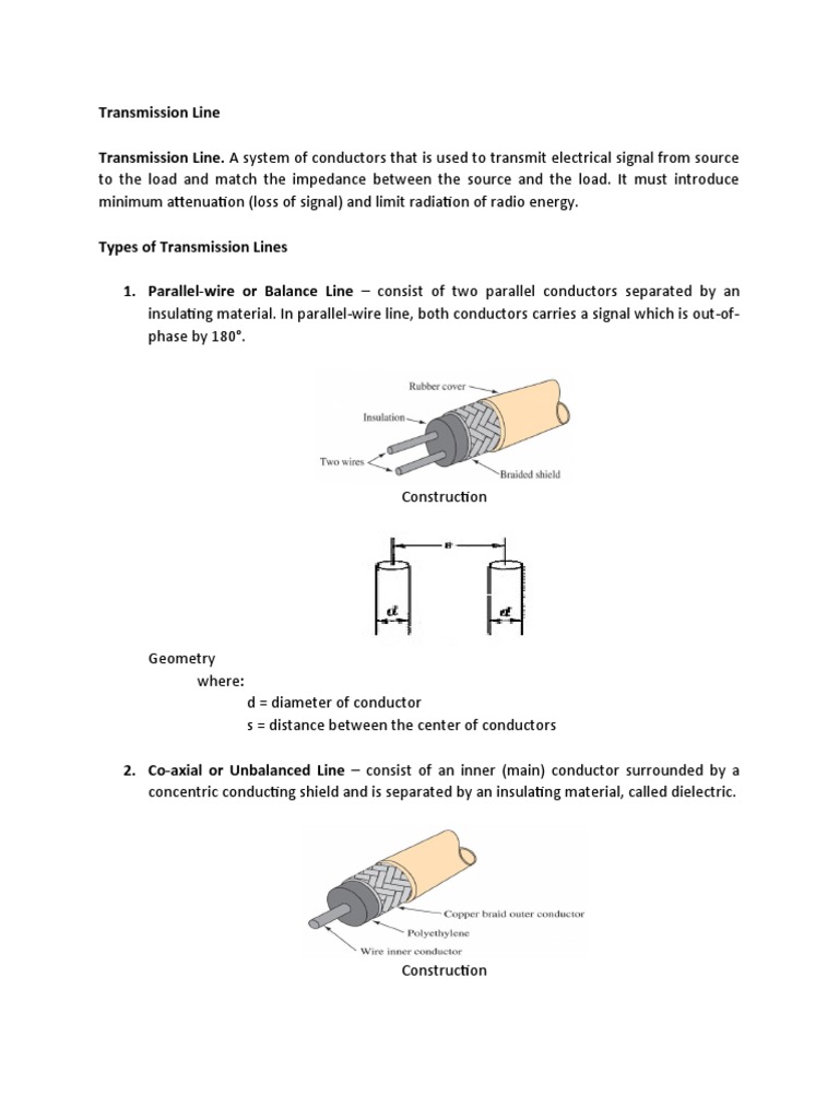 Module1 TransmissionLines | PDF | Transmission Line | Electrical Impedance