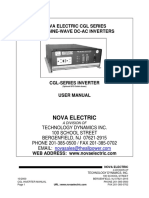 Nova Electric CGL Series