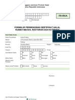 1.a. Formulir Pendaftaran Rumah Makan-Restoran-Katering