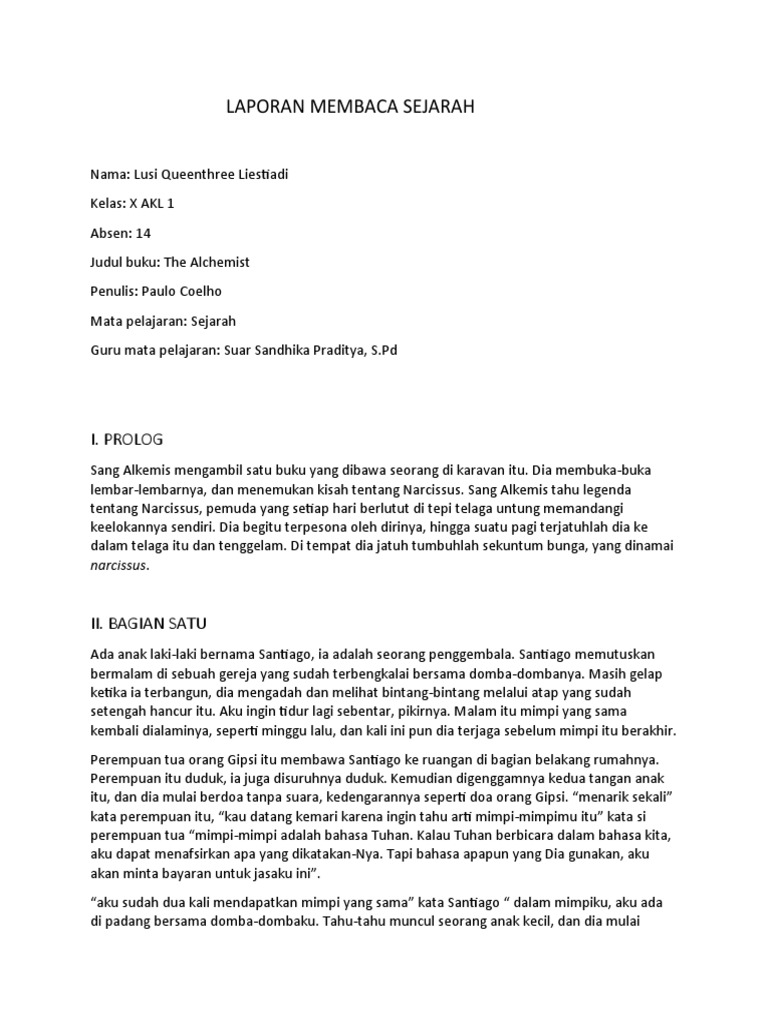 Laporan Membaca Sejarah | PDF