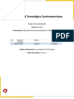 Etica Laboral en Honduras 2