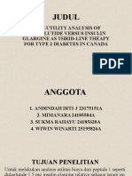 Cost-Utility Analysis of Dulaglutide Versus Insulin Glargine As Thrid-Line Theapy For Type 2 Diabetes in Canada