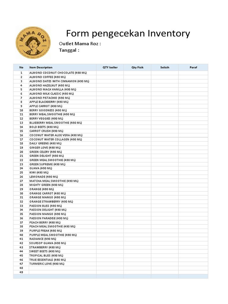 Inventory | PDF