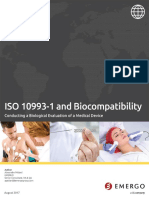 Conducting a Biological Evaluation According to ISO 10993