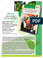 Folleto Capra Mattei Ecologia Del Derecho 2023