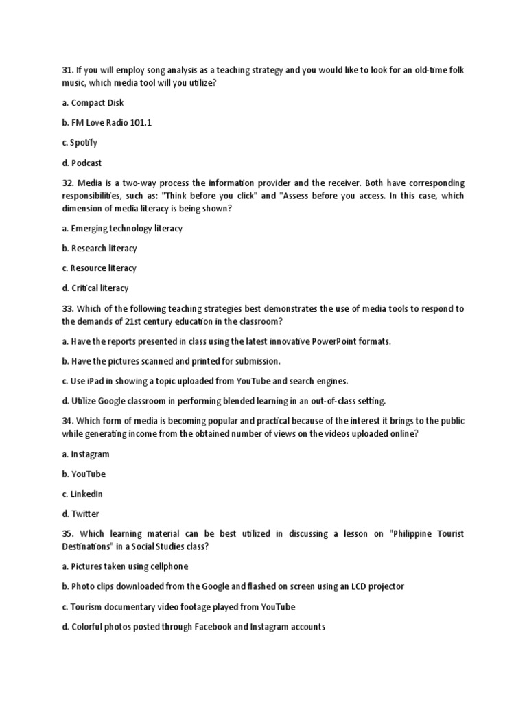 CAS 2 Building and Enhancing New Literacies Across The Curriculum PART