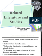 Related Literature and Studies - Platilla&burce