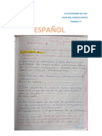 Español Semana 13