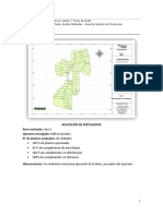 Informe de Inspección de Labores en Campo, Finca El Rubi 6