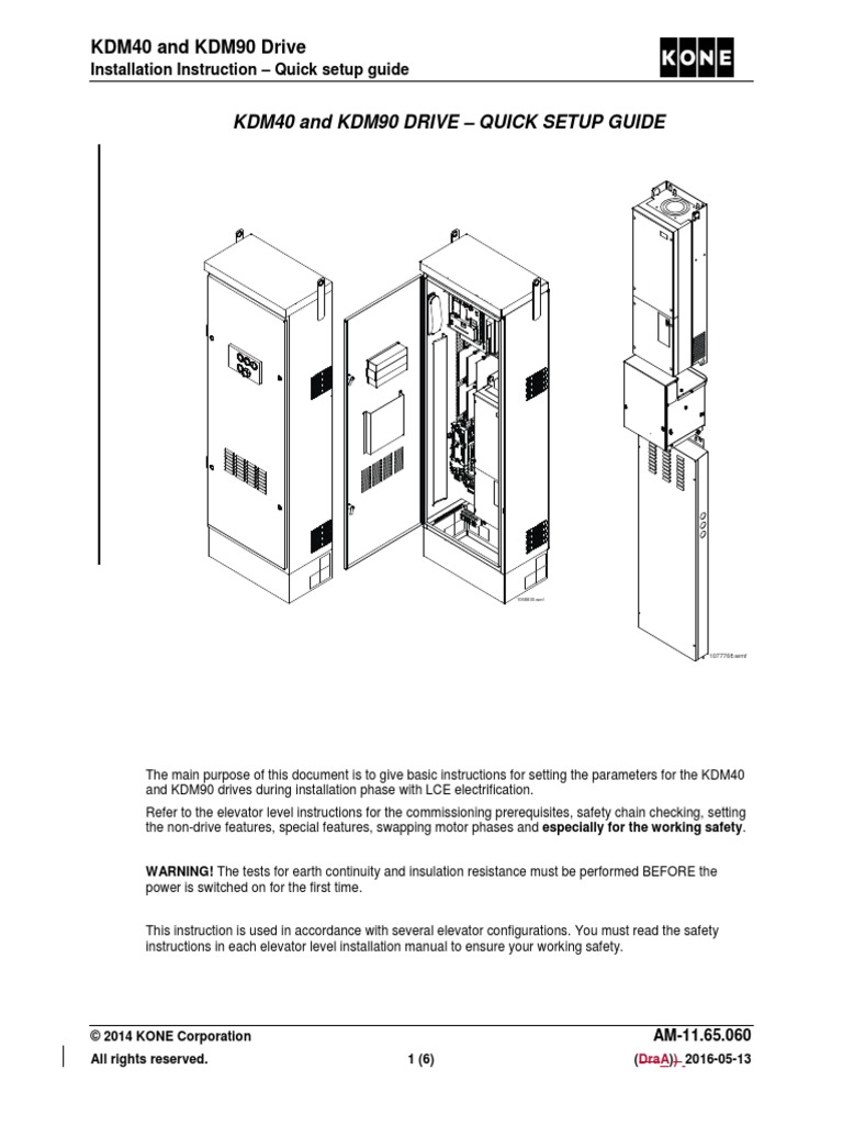 KDM Quick Setup | PDF | Elevator | Manufactured Goods