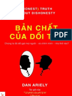 Bản Chất Của Dối Trá - Dan Ariely