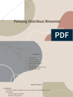 Peluang Distribusi Binomial