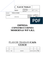 Plan de Trabajo Caja Cusco