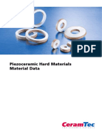 Piezoceramic-Hard Materials